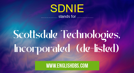 SDNIE