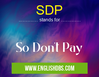 SDP