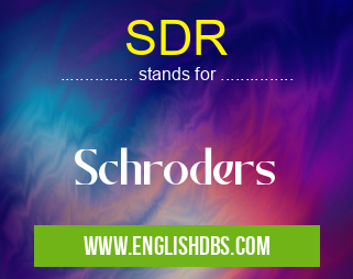 SDR