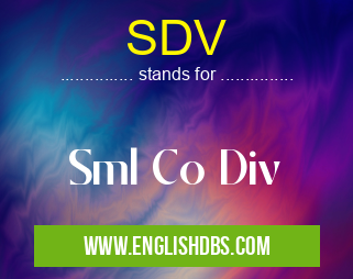 SDV