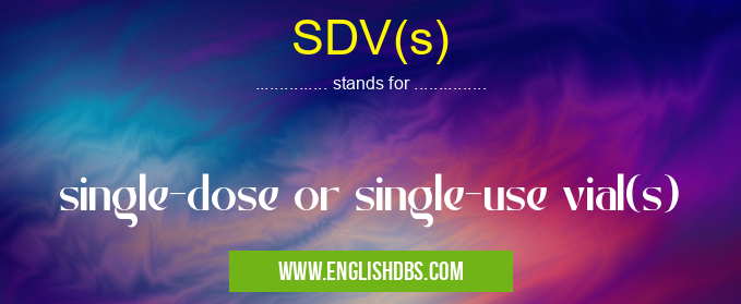 SDV(s)