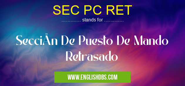 SEC PC RET