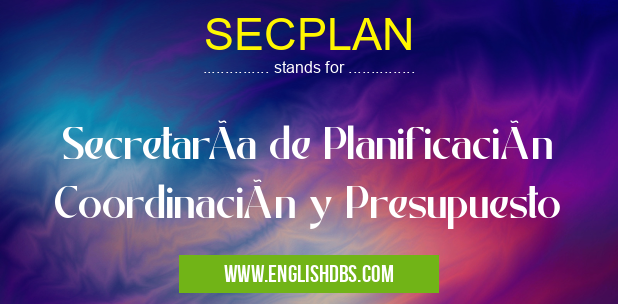 SECPLAN