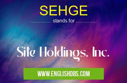 SEHGE