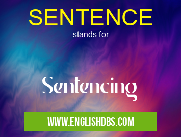 SENTENCE