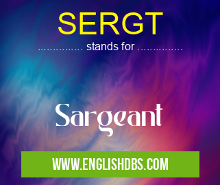 SERGT