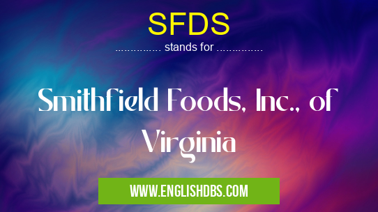 SFDS