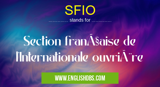 SFIO