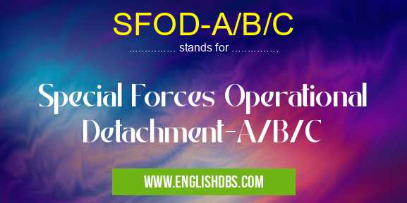 SFOD-A/B/C