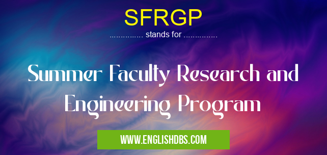 SFRGP