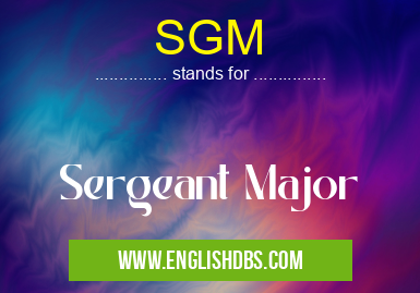 SGM