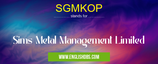 SGMKOP