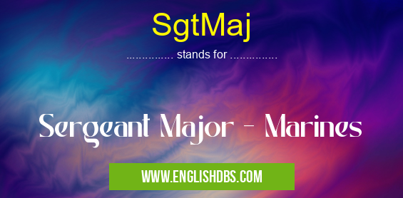 SgtMaj