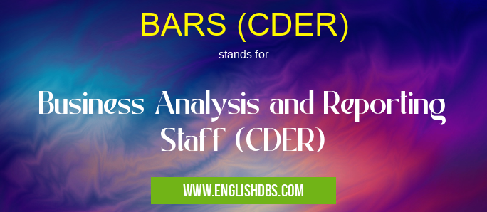 BARS (CDER)