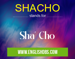 SHACHO