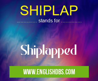 SHIPLAP