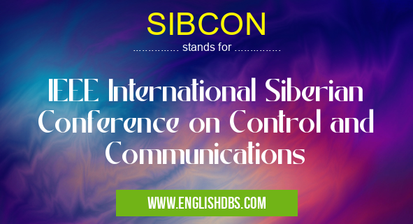 SIBCON