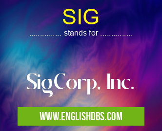 SIG