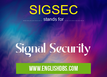 SIGSEC