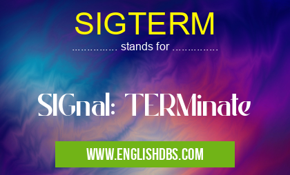 SIGTERM