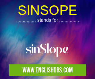 SINSOPE