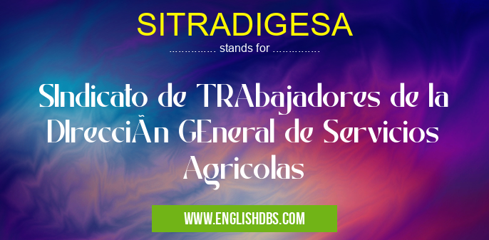 SITRADIGESA