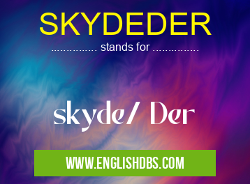 SKYDEDER