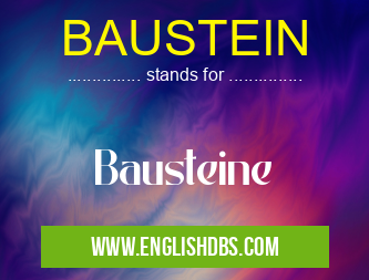 BAUSTEIN