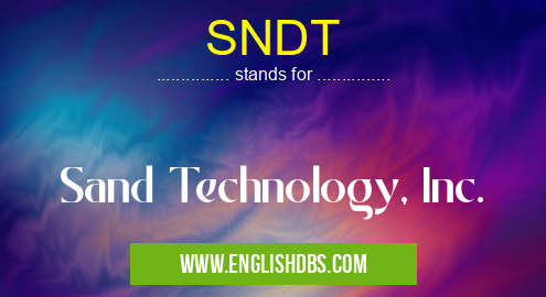 SNDT