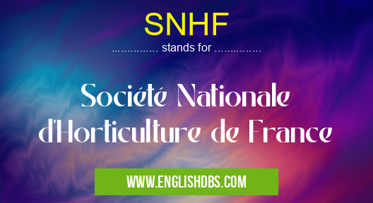 SNHF