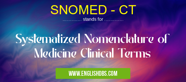 SNOMED - CT