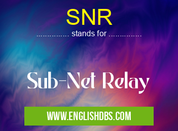 SNR