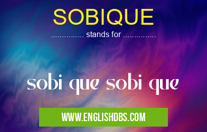 SOBIQUE