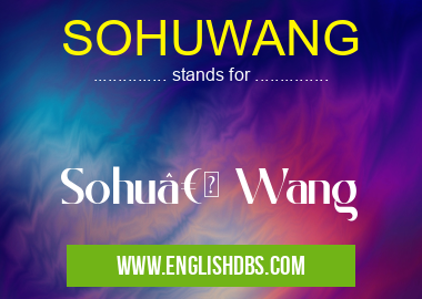 SOHUWANG