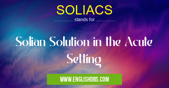 SOLIACS