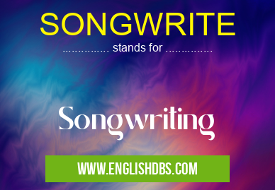 SONGWRITE