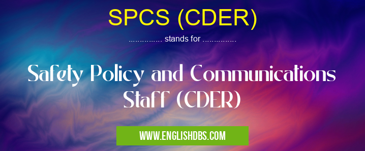 SPCS (CDER)