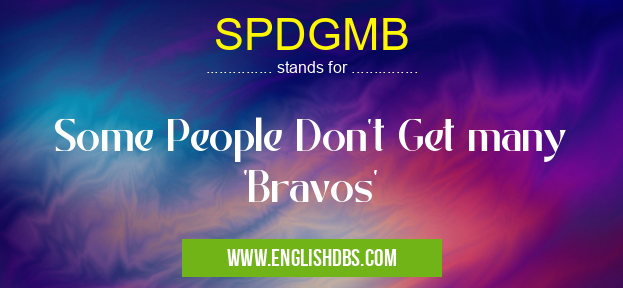 SPDGMB