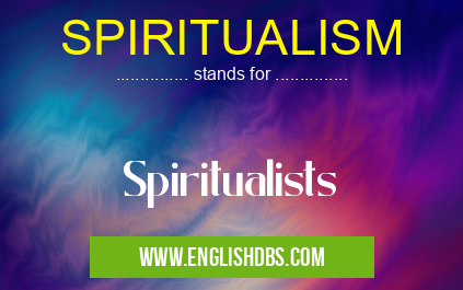 SPIRITUALISM