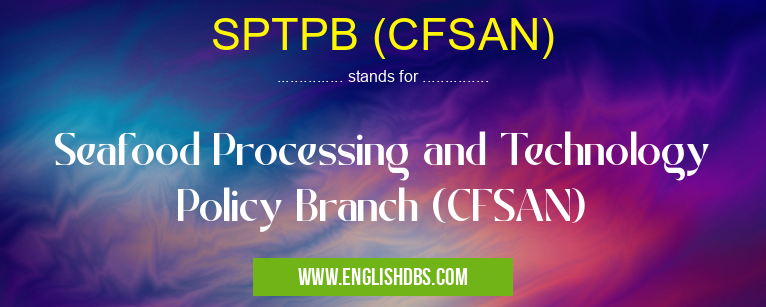 SPTPB (CFSAN)