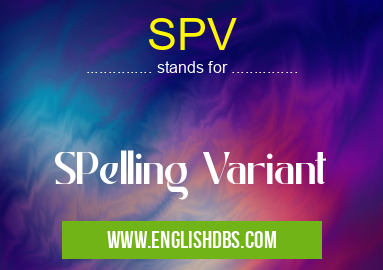 SPV