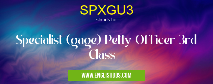 SPXGU3