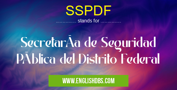 SSPDF