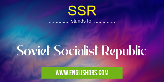 SSR