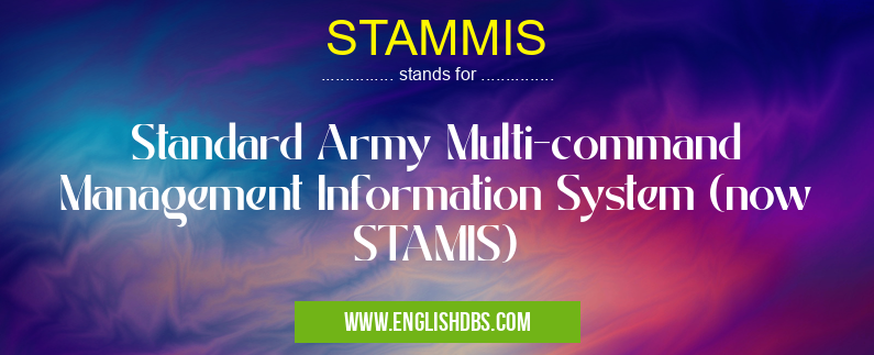 STAMMIS