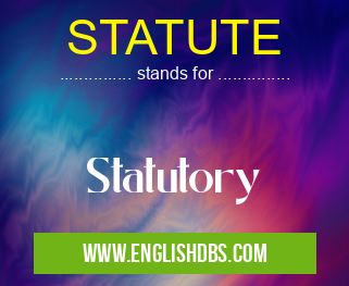 STATUTE