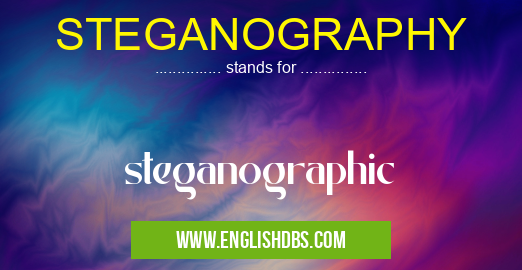 STEGANOGRAPHY