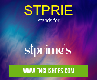 STPRIE