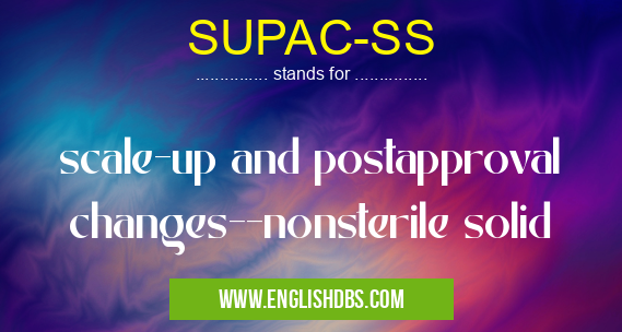 SUPAC-SS