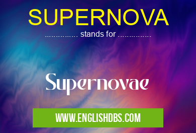 SUPERNOVA